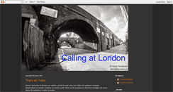 Desktop Screenshot of callingatlondon.com
